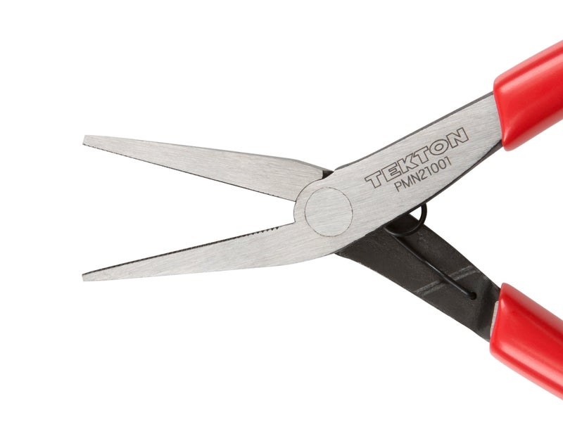 TEKTON Mini Flat Nose Pliers (Serrated Jaw) | PMN21001 - Image 2